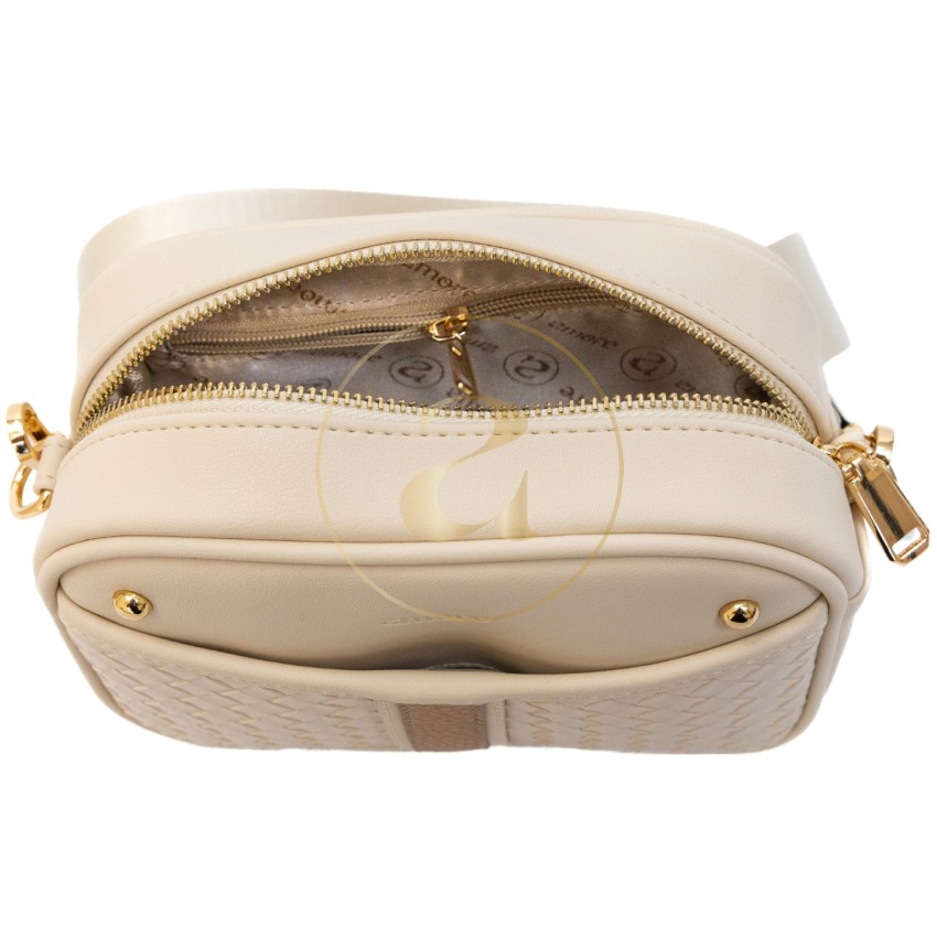 Ежедневна дамска чанта AMORE Elisa - Cream