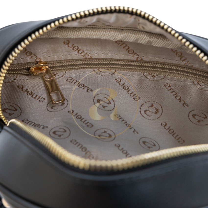 Класическа дамска чанта AMORE Eleonora - Black