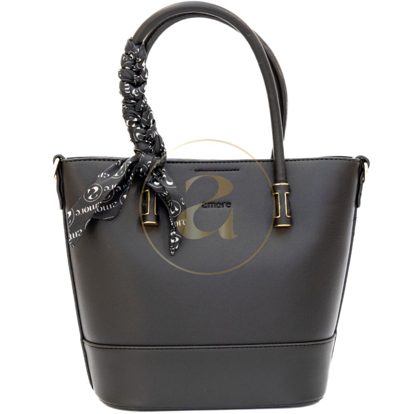 Класическа дамска чанта AMORE Eleonora - Black