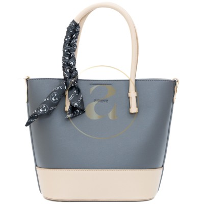 Класическа дамска чанта AMORE Eleonora - Gray