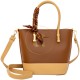 Класическа дамска чанта AMORE Eleonora - Tan