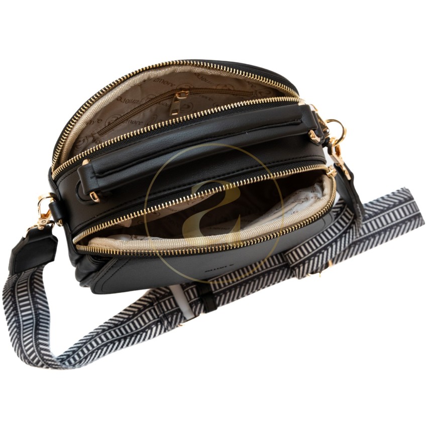 Ежедневна дамска чанта AMORE Camilla - Black