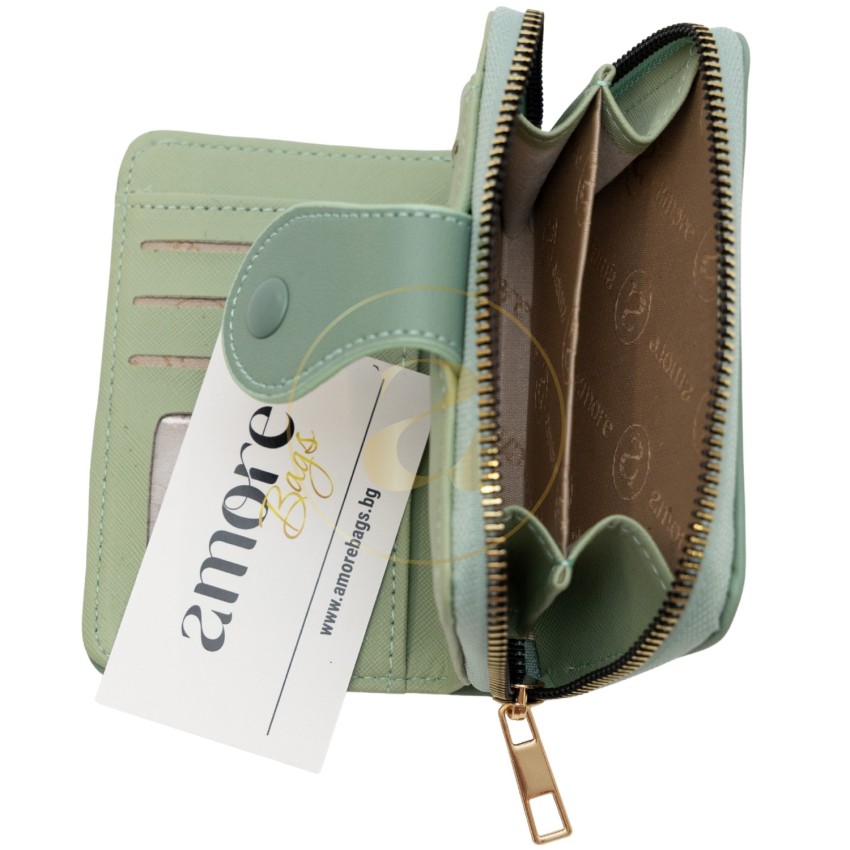 Дамски портфейл AMORE Valentina - Green