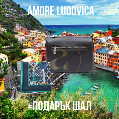 Ежедневна дамска чанта AMORE Ludovica - Black