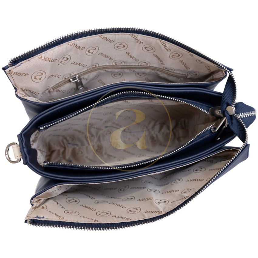 Ежедневна дамска чанта AMORE Ludovica - Navy Blue