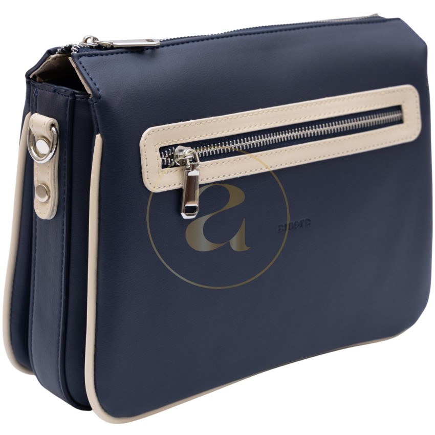 Ежедневна дамска чанта AMORE Ludovica - Navy Blue