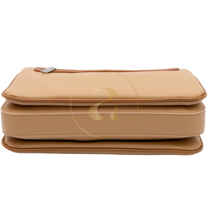 Ежедневна дамска чанта AMORE Ludovica - Pudra & Tan