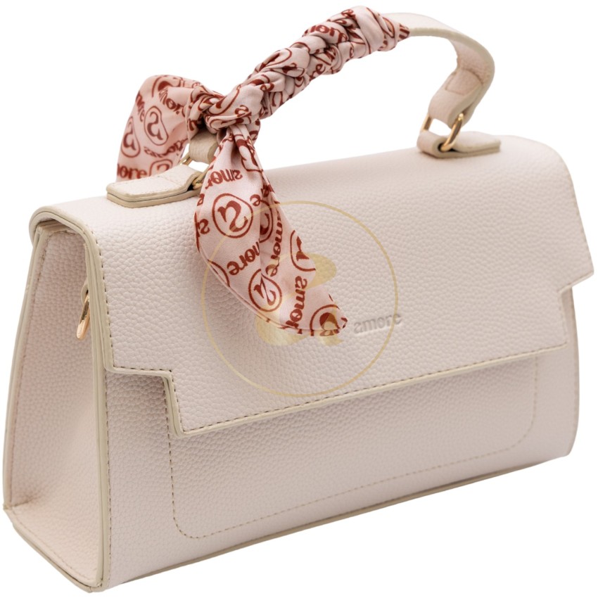 Ежедневна дамска чанта AMORE Celeste - Cream