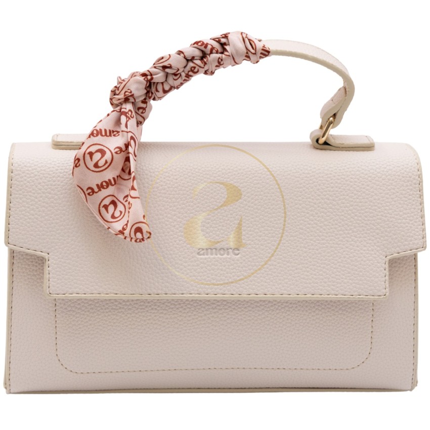 Ежедневна дамска чанта AMORE Celeste - Cream