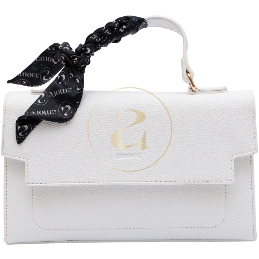 Ежедневна дамска чанта AMORE Celeste - White
