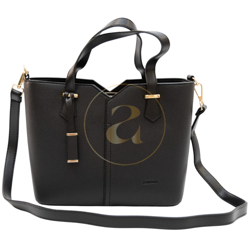 Класическа дамска чанта AMORE Aurora - Black