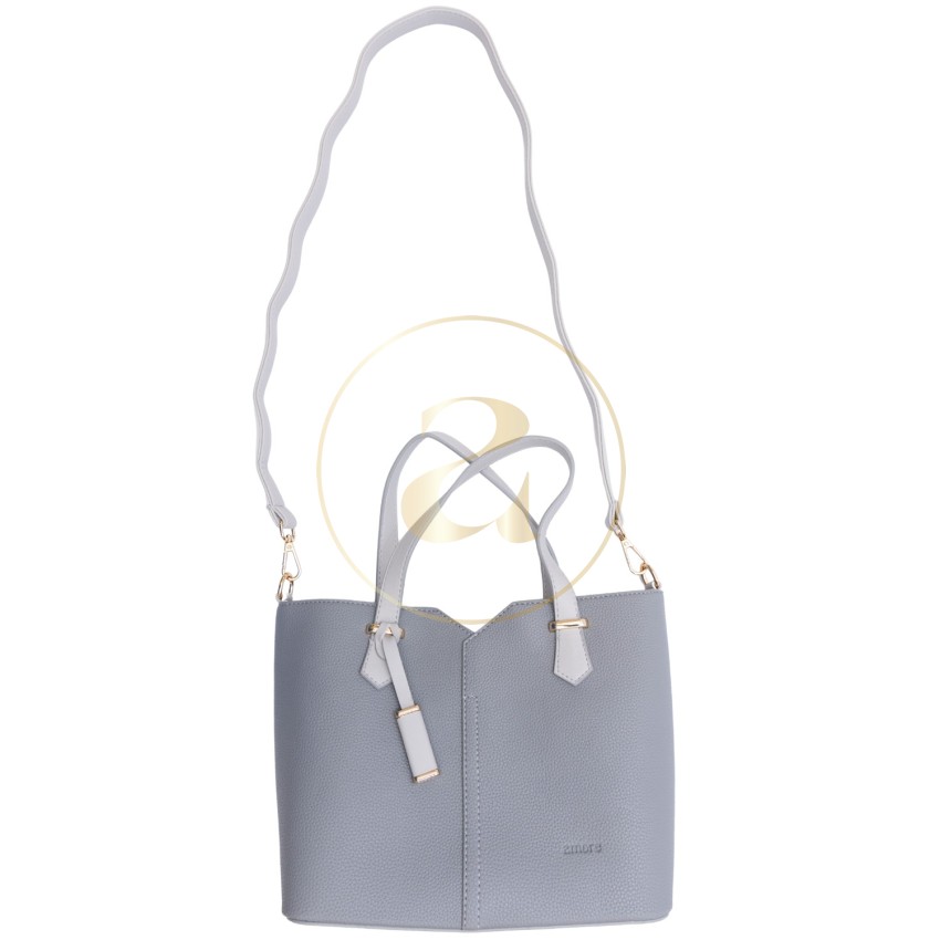 Класическа дамска чанта AMORE Aurora - Grey