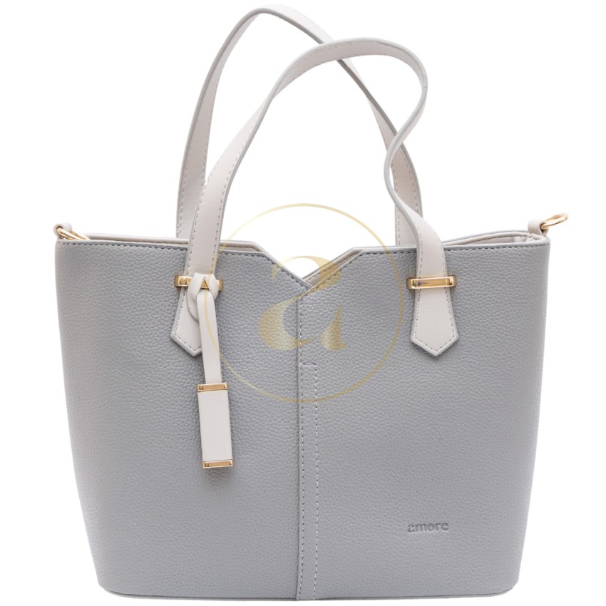 Класическа дамска чанта AMORE Aurora - Grey