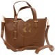 Класическа дамска чанта AMORE Aurora - Tan