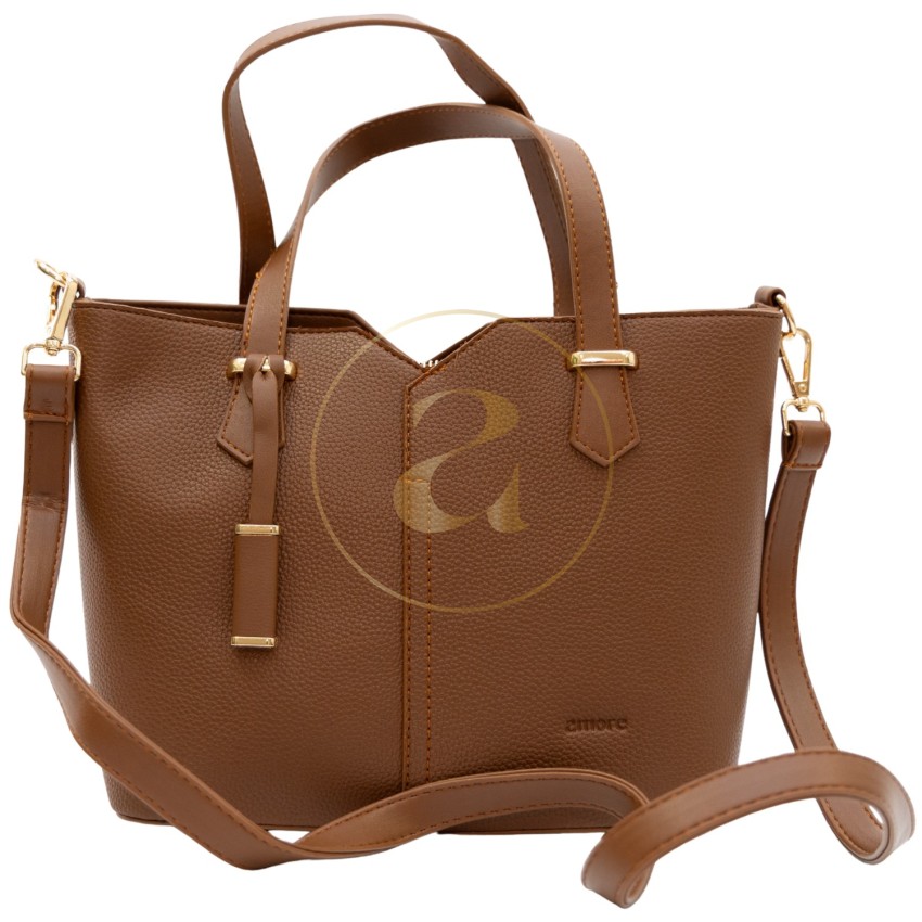 Класическа дамска чанта AMORE Aurora - Tan