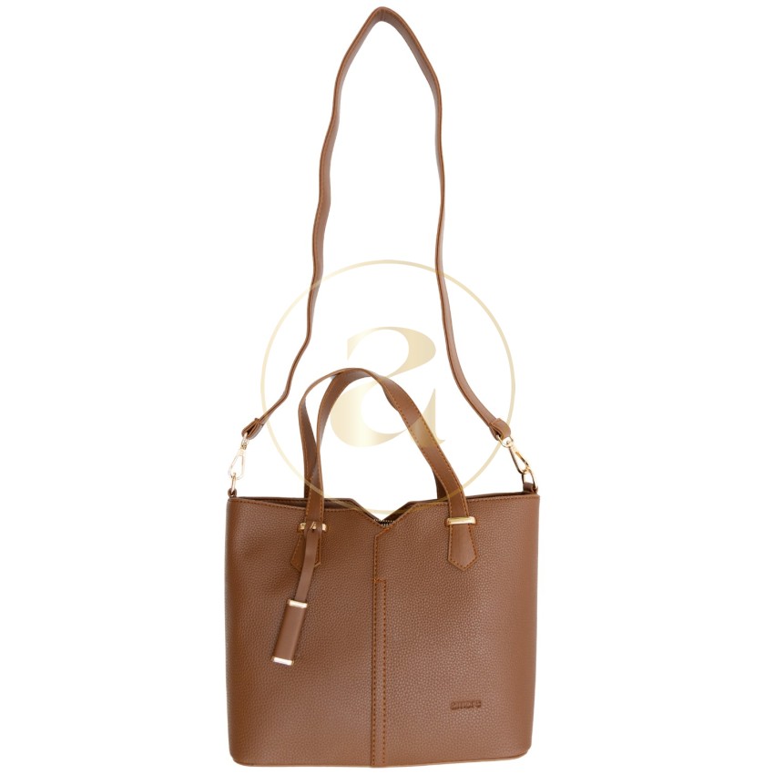 Класическа дамска чанта AMORE Aurora - Tan