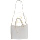 Класическа дамска чанта AMORE Aurora - White
