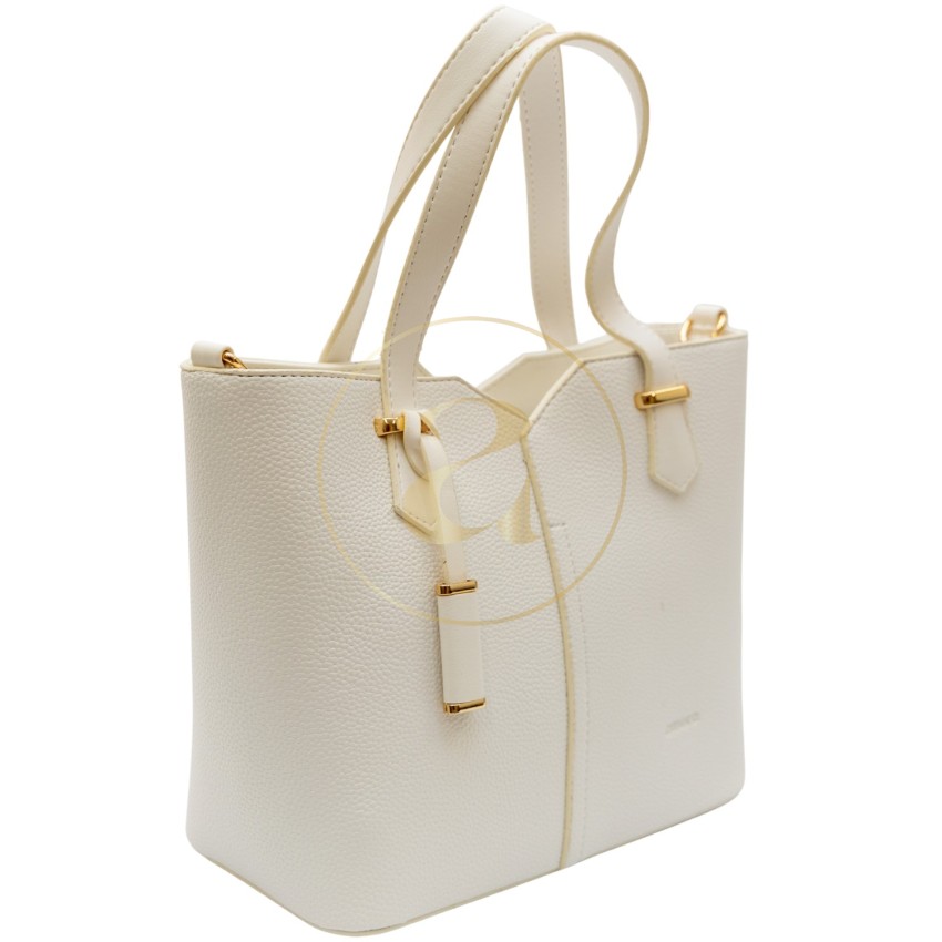 Класическа дамска чанта AMORE Aurora - White