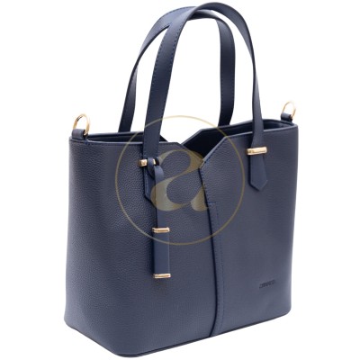 Класическа дамска чанта AMORE Aurora - Navy Blue