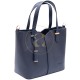Класическа дамска чанта AMORE Aurora - Navy Blue