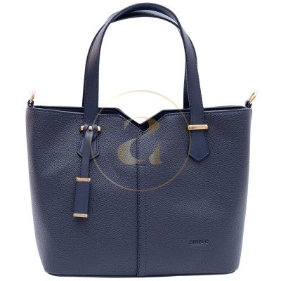 Класическа дамска чанта AMORE Aurora - Navy Blue