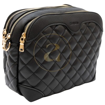 Класическа дамска чанта AMORE Gabriella - Black