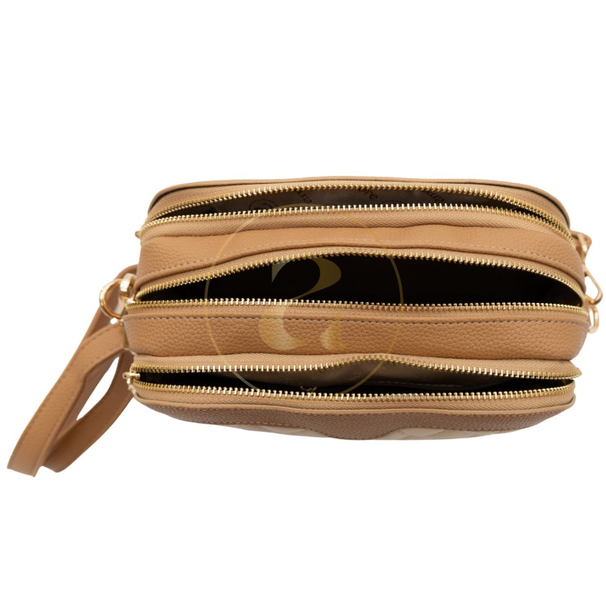 Класическа дамска чанта AMORE Gabriella - Cream