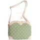 Класическа дамска чанта AMORE Gabriella - Green