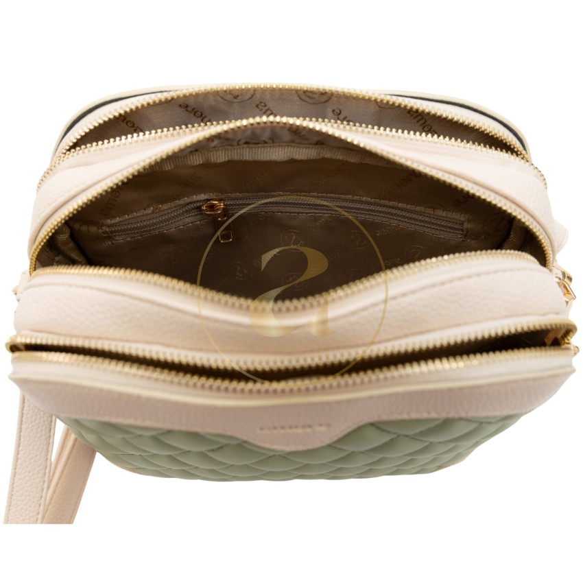 Класическа дамска чанта AMORE Gabriella - Green