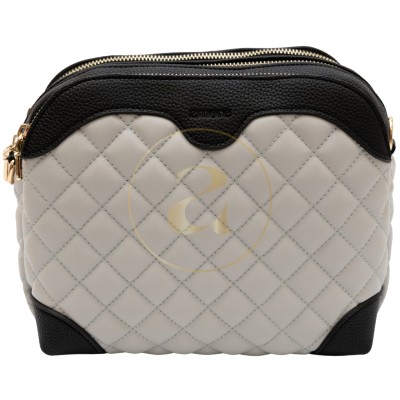 Класическа дамска чанта AMORE Gabriella - Grey