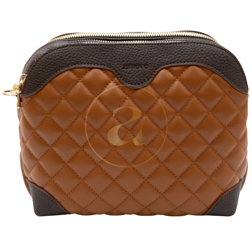 Класическа дамска чанта AMORE Gabriella - Tan