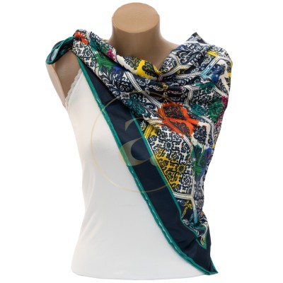 Елегантен дамски шал AMORE Simonetta, 90см х 90см