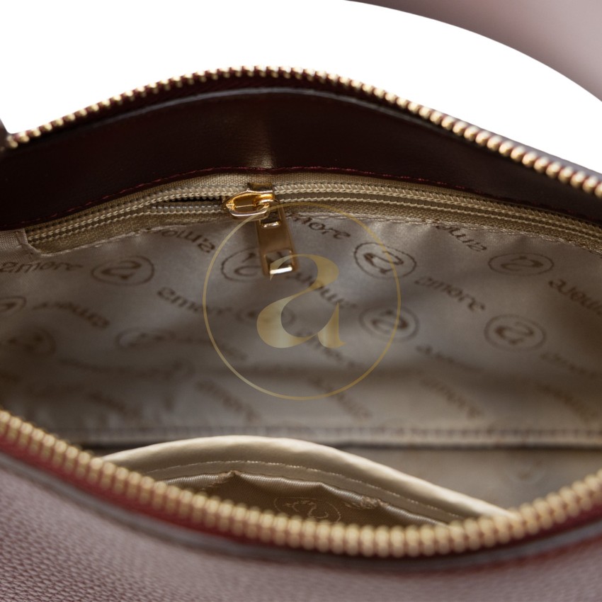 Ежедневна дамска чанта AMORE Bianca - Burgundy