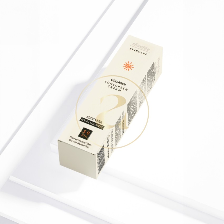 Слънцезащитен крем Rêvefée с Колаген SPF 50 125 мл - за суха и нормална кожа