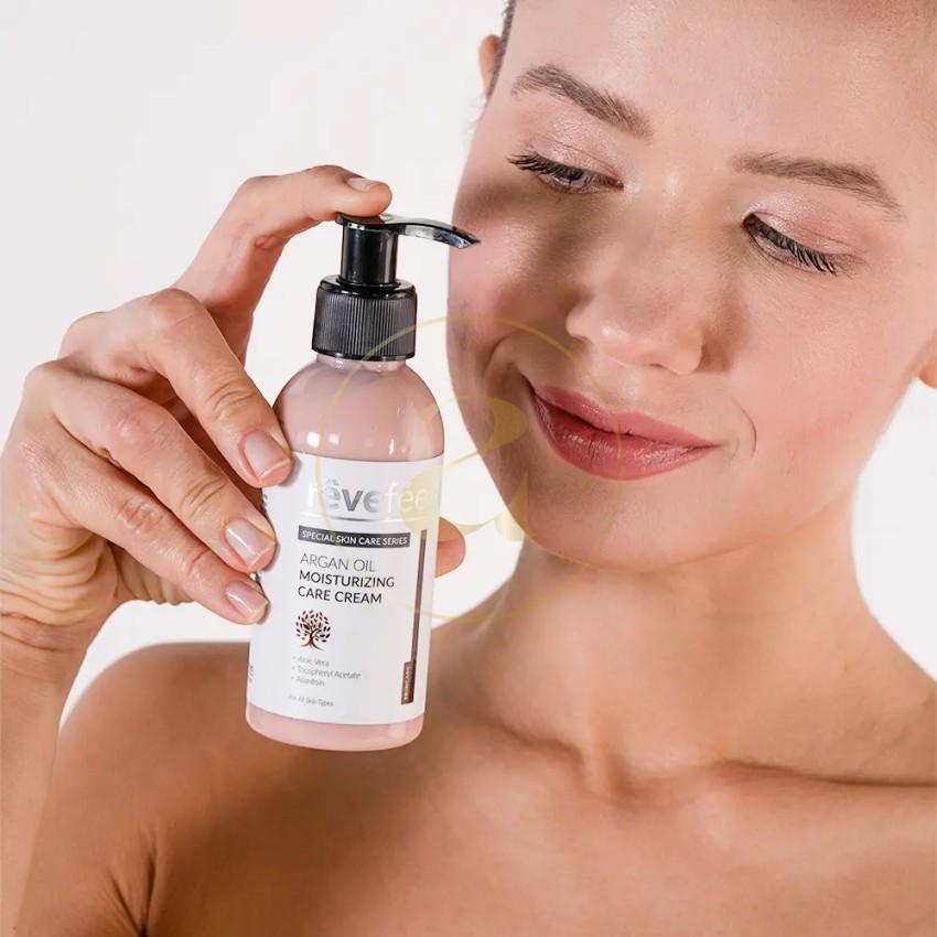 Овлажняващ крем с арганово масло Rêvefée за дълбоко хидратиране