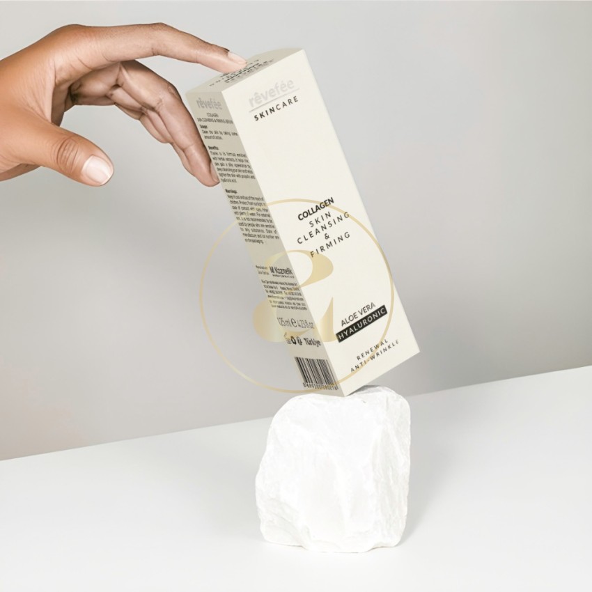 Почистващ и стягащ продукт за лице с Колаген 125 мл - Алое Вера и Хиалурон Rêvefée
