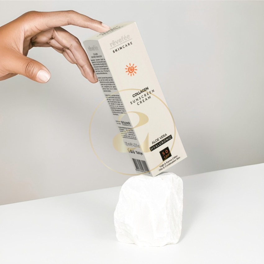 Слънцезащитен крем Rêvefée с Колаген SPF 50 125 мл - за мазна и комбинирана кожа