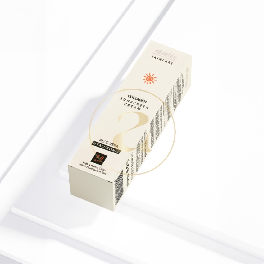 Слънцезащитен крем Rêvefée с Колаген SPF 50 125 мл - за мазна и комбинирана кожа