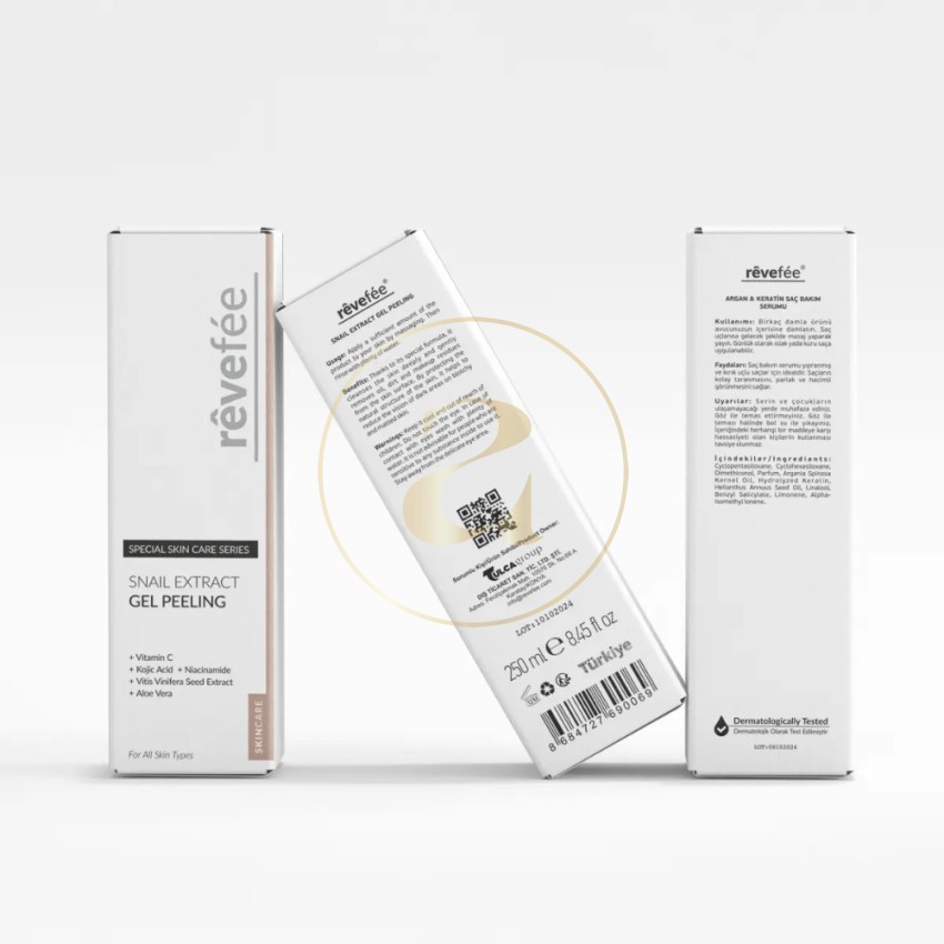 Гел-пилинг с екстракт от охлюв Rêvefée