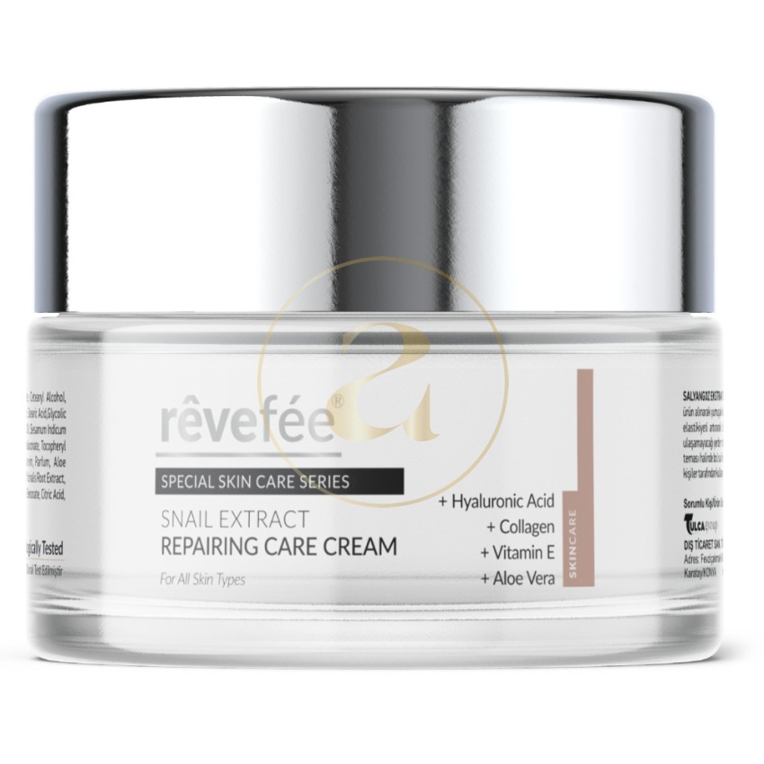 Възстановяващ крем с екстракт от охлюв Rêvefée