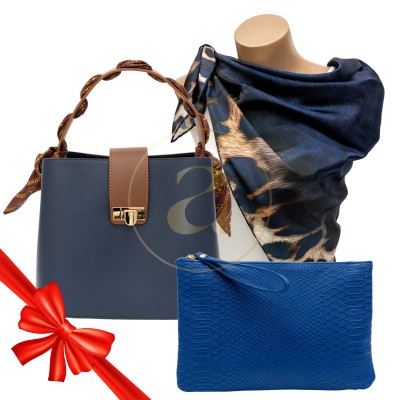 Подаръчен комплект "Синя хармония"